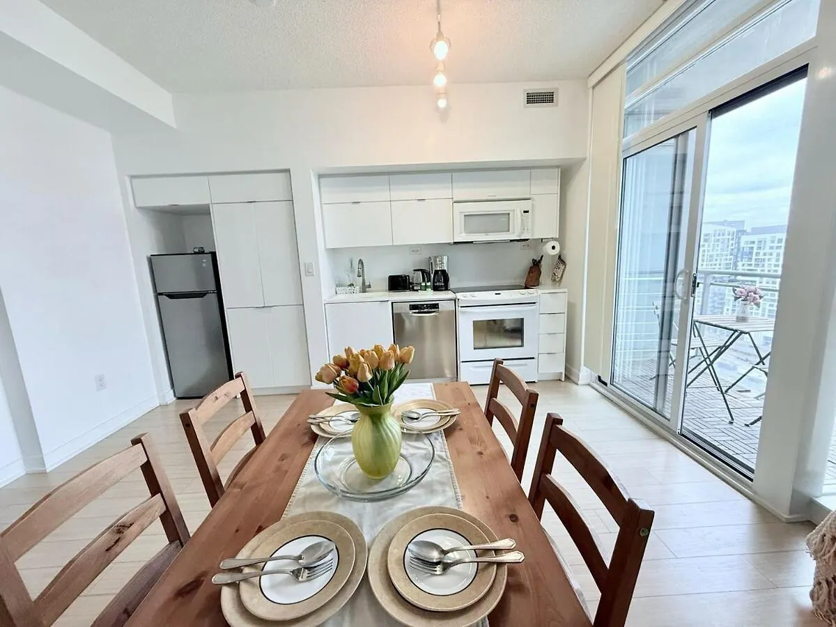 טורונטו Downtown 1Br Apartment Near Cn Tower -Free Parking 0*,