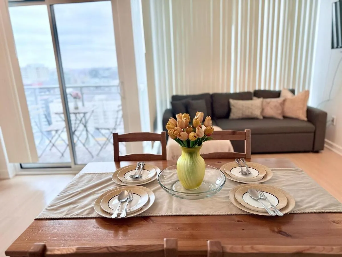 טורונטו Downtown 1Br Apartment Near Cn Tower -Free Parking 0*,