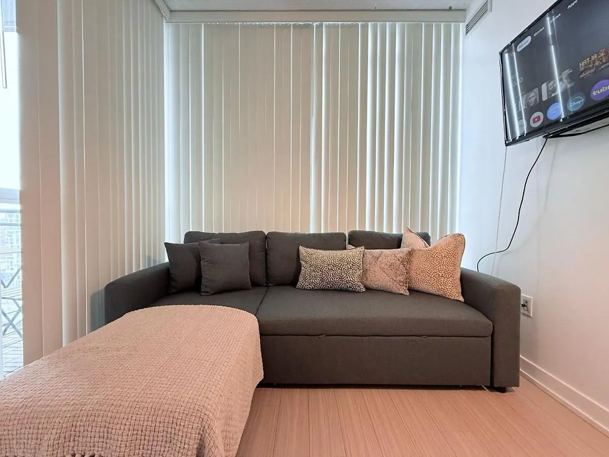טורונטו Downtown 1Br Apartment Near Cn Tower -Free Parking
